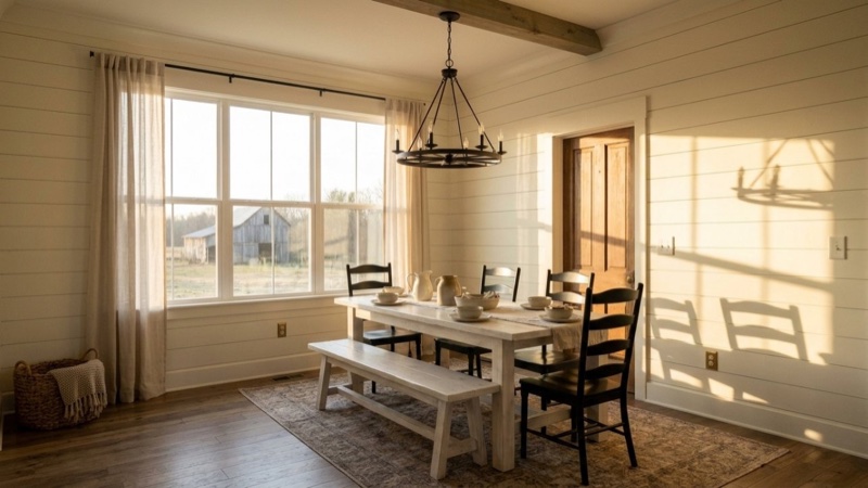Farmhouse Dining Room Ideas for a Table Everyone Gathers At