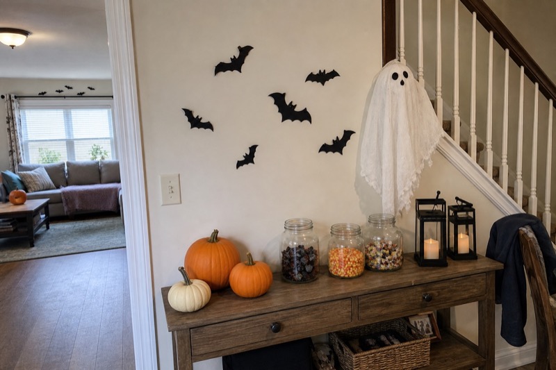Halloween Home Decor for a Real House: Four Scenes Worth Building