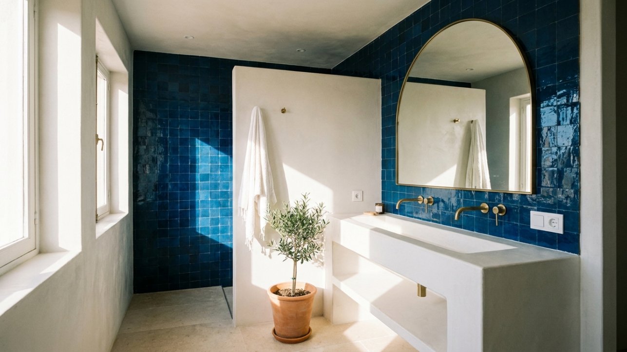 Mediterranean Bathroom Ideas for a Sun-Washed Retreat