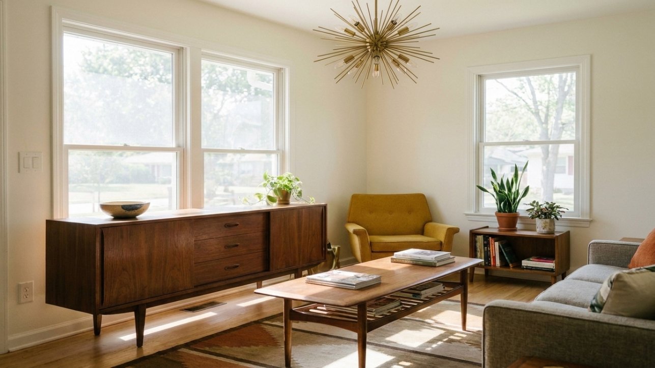 Mid-Century Modern Living Room Ideas That Still Feel Warm